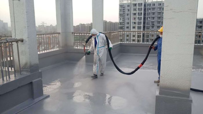 樓頂防水聚脲噴涂機工藝